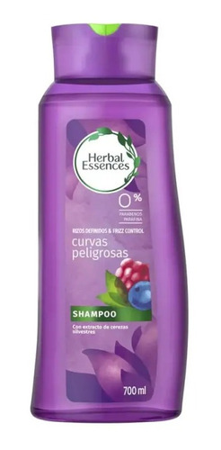 Shampoo Herbal Essences Curvas Peligrosas Cabello Rizado