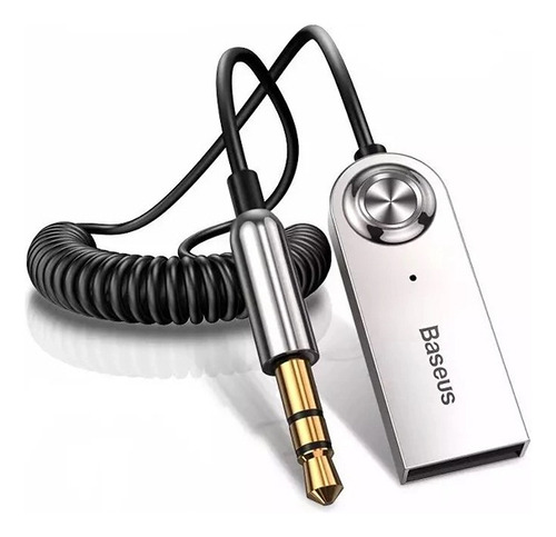 Receptor Bluetooth Automático Baseus Usb A Auxiliar De 3,5 Mm Usb-aux