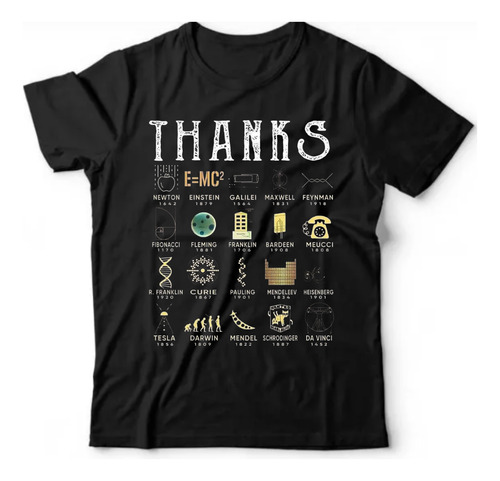 Camiseta Ciência & Tecnologia- Thanks (cientist)