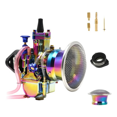 Carburador Pwk 28mm Con Colorido Universal Racing Moto 150cc | Envío gratis