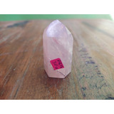 Punta Cuarzo Natural Rosa Generador 30gr Pr15