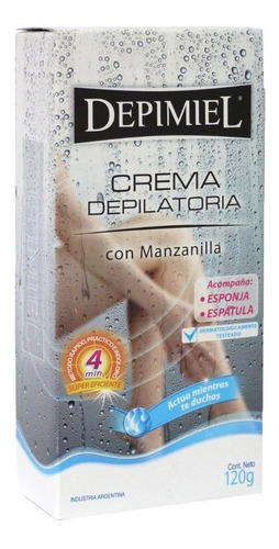 Depimiel Crema Depilatoria Ducha Con Manzanilla X120 Gr