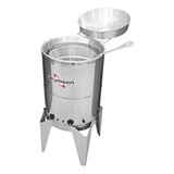 Fritadeira Elétrica 8000w Inox Água E Óleo 24 L- Fc8 Skymsen