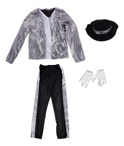 Boys Children Michael Jackson Costumes Performance 2024