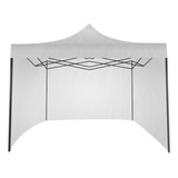 Gazebo Plegable 3x3 Con Paredes Blanco Gaz0rk101151b