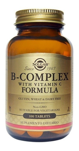B-complex Vitaminac 100  Solgar - Unidad a $1130