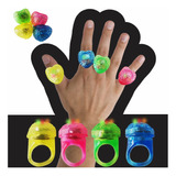 Anillo Luminoso Led Fiesta Glow Neón Batucada 24 Piezas