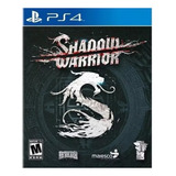 Shadow Warrior Fisico Nuevo Ps4