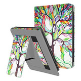 Funda Para Kindle Paperwhite 11va Gen2021 6.8 Arbol Multicol