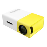 Mini Proyector Video Película Usb Hdmi Amarillo Resolución 3