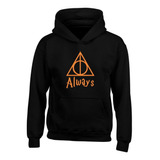 Buzo Harry Potter Always Con Capota Hoodies Saco Vr14