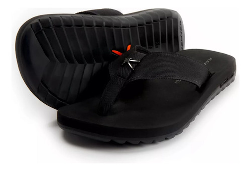 Sandalia/chinelo Kenner Original Kivah Preto/preto