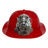 Set Casco + Herramientas De Bombero Para Niños