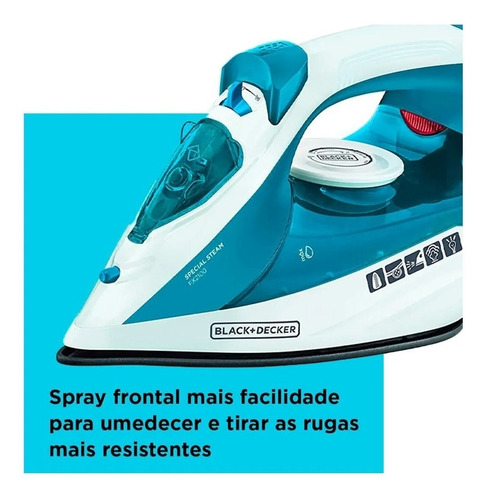 Ferro De Passar A Vapor Black Decker Fx2100 Special Steam