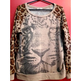 Feria Americana Sueter Animal Print