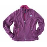 Parka Mujer Marca North Face Talla M Color Vino Tinto