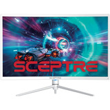 Sceptre C275b-qwn168w Monitor Gamer Curvo 2k Qhd 165hz 27 In