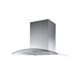 Campana Cocina Ihd 60 Cm Isola Milan Cristal Curvo Acero Inx