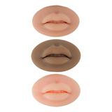 3 Labios Falsos, Labios De Silicona 3d Para Práctica De Maqu