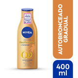 Loción Corporal Nivea Q10 Reafirmante + Autobronceante 400ml