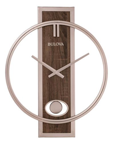 Reloj De Pared Bulova C4117 Phoenix, Champán