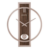 Reloj De Pared Bulova C4117 Phoenix, Champán