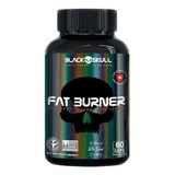 Fat Burner 60 Caps Black Skull Termogenico Sabor Sem Sabor