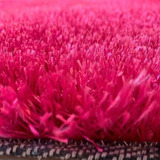 Tapetes Decorativo Shag Peludo Rosa / Fiusha 1.60x2.30mts