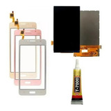 Tela Touch + Display Lcd J2 Prime + Cola 15ml