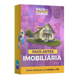 Pack Canva Editável Imobiliária Corretores De Imóveis