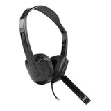 Diadema Vorago Hs-400 Microfono Giratorio Usb Negro