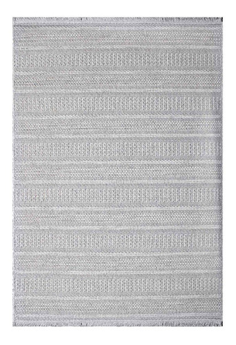 Tapete Decorativo Gipsy 160x230 Cm Diseño De La Tela Gris