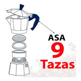 Asa De 9 Taza Para Cafetera Italiana Bialetti Y Turmix
