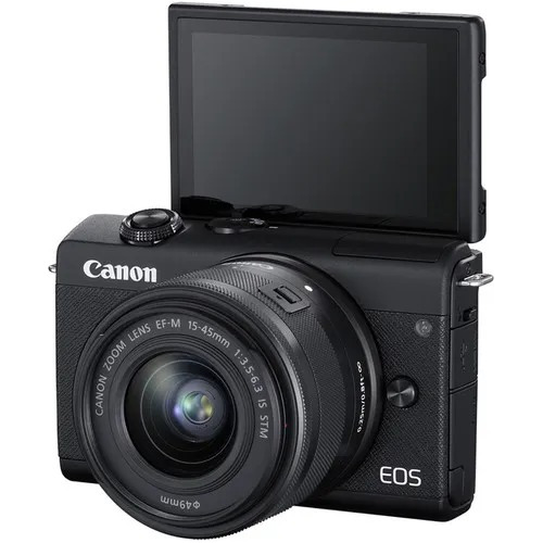  Canon Eos Kit M200 + Lente 15-45mm Is Stm Sin Espejo