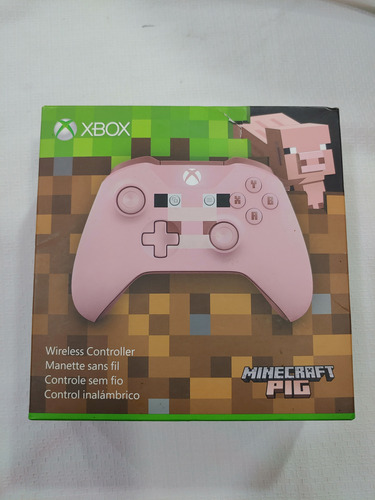 Control Xbox One Minecraft Pig Usado Impecable Envio Inmedia
