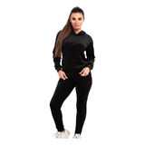 Conjunto Buzo Jogging Plush Mujer.