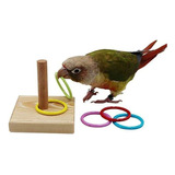 Juguete De Entrenamiento Para Aves Pequeñas 2 Pz (aros)