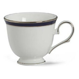 Lenox Federal Cobalto Platinum Porcelana Taza.