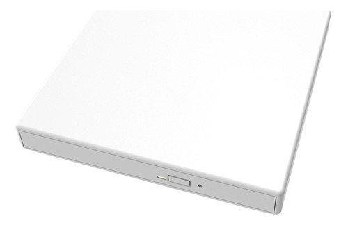 Unidad De Cd Dvd Externa Unidad Óptica Portátil Blanco