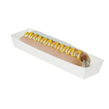 Charola Para Hotdog Jumbo, Alitas, Sushi 30x7x4cm 100pzs