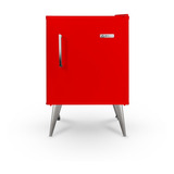 Heladera Minibar 50 L Ultracomb Vintage Rojo