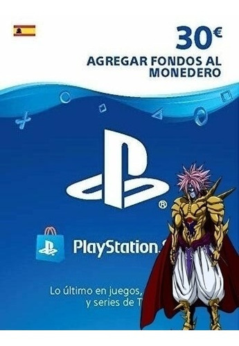 Tarjeta/card Psn 30 Euros (españa) Playstation Store Ps4/ps5