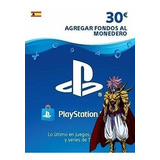 Tarjeta/card Psn 30 Euros (españa) Playstation Store Ps4/ps5