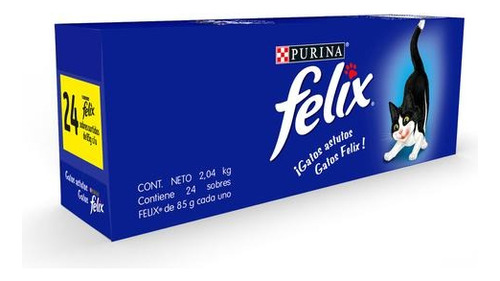 Felix Comida Humeda Gatos 24 U 