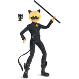 Cat Noir Miraculous Prodigiosas De Serie Ladybug Muñeca