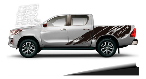 Calco Toyota Hilux 2016 - 2023 Draped Raptor Juego
