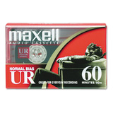 Maxell 109010de Dictado Y Audio Cassette, Bias Normal, 60min