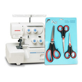 Janome 8110 Dx + Kit De 3 Tijeras + Curso + Garantía 1 Año