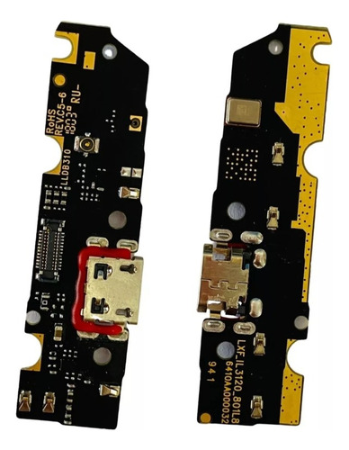 Placa Conector De Carga Para Moto G6 Play E5 Turbo Xt1944