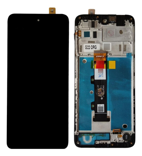 Tela Display Touch Frontal Moto G22 Xt2231-1 C/ Aro Novo